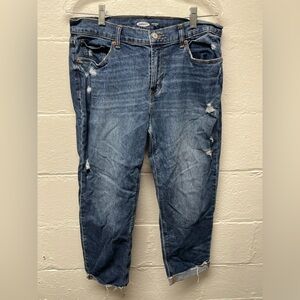 Old Navy Mid Rise Boyfriend Jeans
